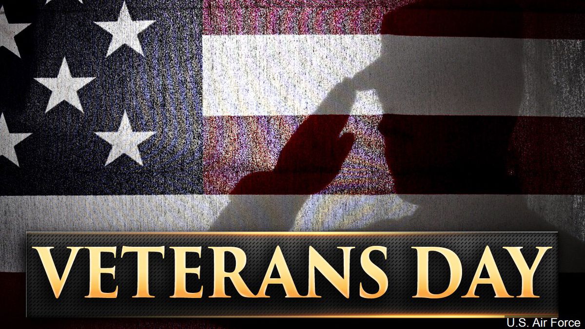 Thank you to all the veterans for their unselfish service!