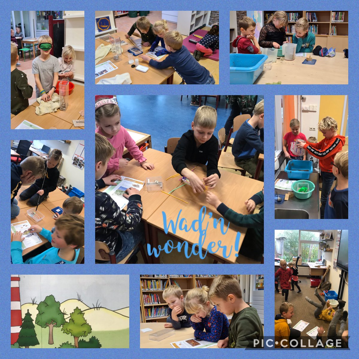 Deze week hebben we het project Wad’n Wonder van #ivn gedaan met de groepen van KC de Vuursteen. Wat zat het weer goed in elkaar ⁦@mathijsterbork⁩ en ⁦<a href="/IVNRegioNoord/">IVN Regio Noord</a>⁩ ⁦<a href="/IVNNederland/">IVN Natuureducatie</a>⁩ veel betrokkenheid bij de kinderen