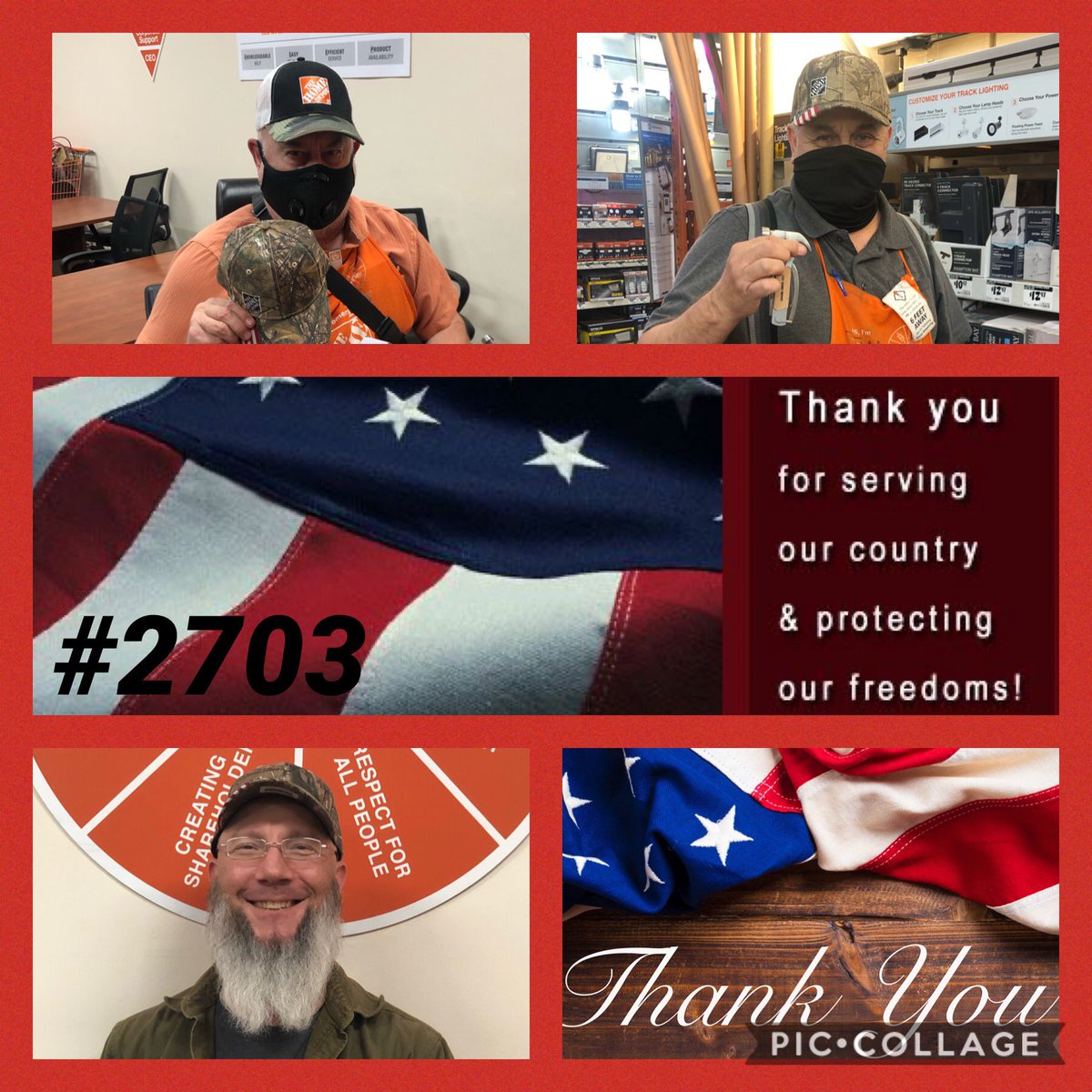 Sandy Lyson (@lyson_sandy) on Twitter photo Celebrating with our Veterans at #2703 🇺🇸🇺🇸 We truly want to thank you for your Service! We are proud to have you on our team🇺🇸🇺🇸<a href="/Schulte4A/">Joe Schulte</a> <a href="/BFiskeTHD/">Brad Fiske</a> <a href="/mcornejo0723/">Marcus Cornejo</a> <a href="/DorthanalL/">Dorthanal Leonard</a> <a href="/DebraBakerHD/">Debra Baker-Murph</a> @rmlutz1 Celebrating with our Veterans at #2703 🇺🇸🇺🇸 We truly want to thank you for your Service! We are proud to have you on our team🇺🇸🇺🇸<a href="/Schulte4A/">Joe Schulte</a> <a href="/BFiskeTHD/">Brad Fiske</a> <a href="/mcornejo0723/">Marcus Cornejo</a> <a href="/DorthanalL/">Dorthanal Leonard</a> <a href="/DebraBakerHD/">Debra Baker-Murph</a> @rmlutz1