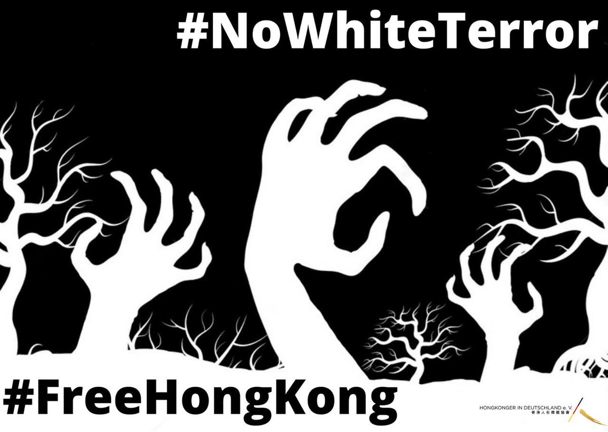 HongkongerV's tweet photo. HK police launched a tip-off line for people to report breaches of the #NSL, building an informant culture; NPCSC disqualified 4 opposition legislators. Speak what can’t be spoken in HK with your photos and signs! #NoWhiteTerror #FridaysForFreedom @NOW4humanity
@HKLiberty_Team https://t.co/9isKgWpMLX
