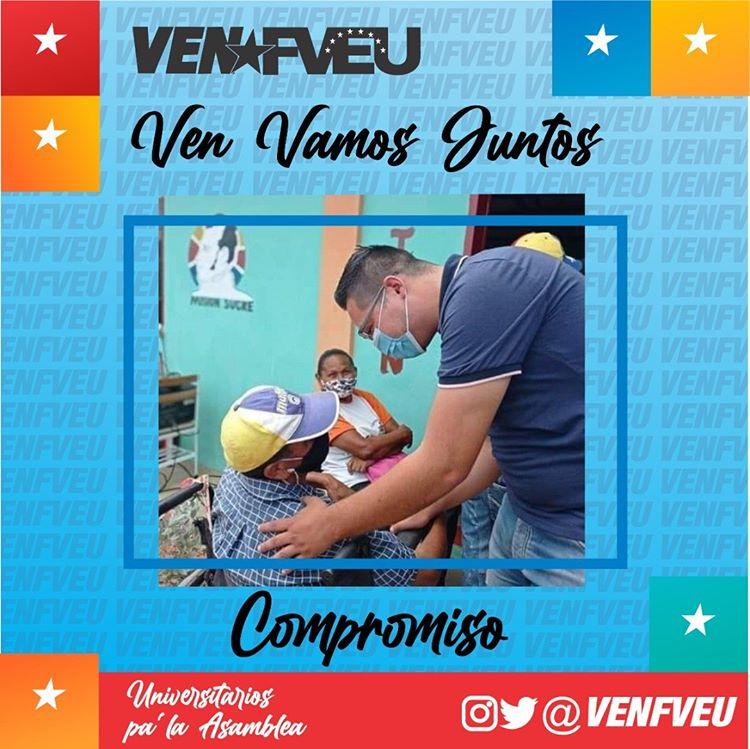 #Compromiso 

Inevitable es el compromiso como esenciales son nuestros sueños, hemos resuelto abrir caminos con viejas huellas y nuevos pasos, y desde nuestros corazones la @fveuoficial a una sola voz decimos Nuestro COMPROMISO es VENEZUELA 🇻🇪🇻🇪🇻🇪