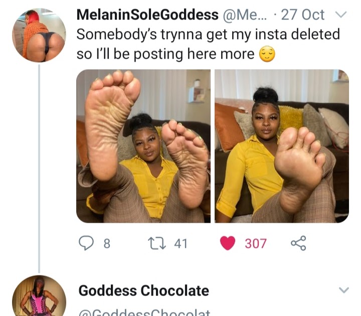 GoddessChocolat's tweet photo. Read My words... I Got #FemBlock -ed the Other Day https://t.co/gkuRqAKHDZ ...and Obey Goddess https://t.co/3FpDAeuThe