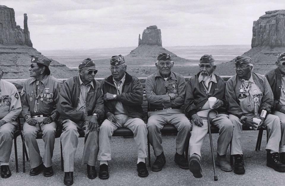 During the time of World War II, Navajo was virtually unknown outside the reservation. And the code proved uncrackable. Kenji Kawano's striking photographs capture the quiet dignity of the Navajo Code Talkers as they recall their heroic actions.  #VeteransDay