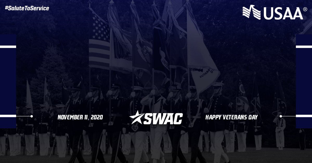 Happy Veterans Day from the SWAC!@USAA #SaluteToService #MilitaryAppreciation #BuildingChampionsForLife