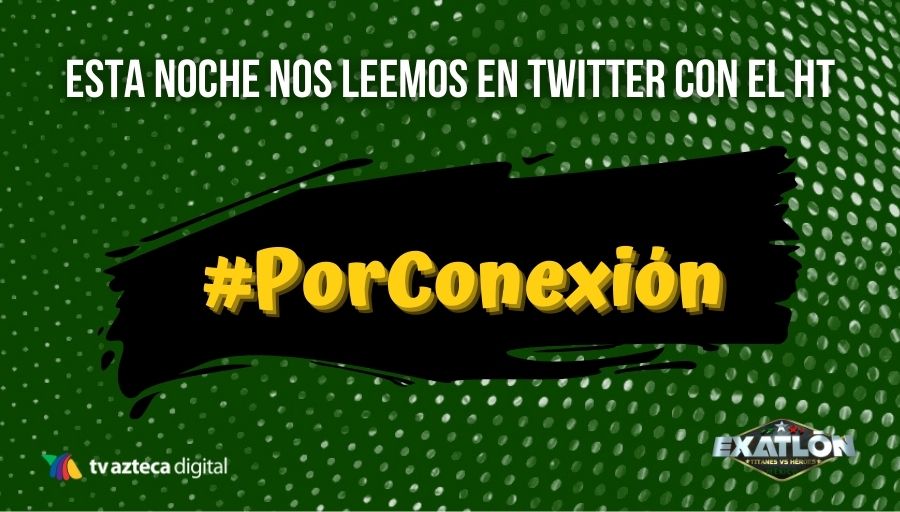 ExatlonMx's tweet photo. ¡Esta noche nos leemos en TW con el HT #PorConexión! 📲 ¡Disfruta de la transmisión a las 7:30 P.M. por 𝘼𝙯𝙩𝙚𝙘𝙖 𝙐𝙉𝙊! 🔵🔴✨ TITANES vs HÉROES https://t.co/TtT39CjSde