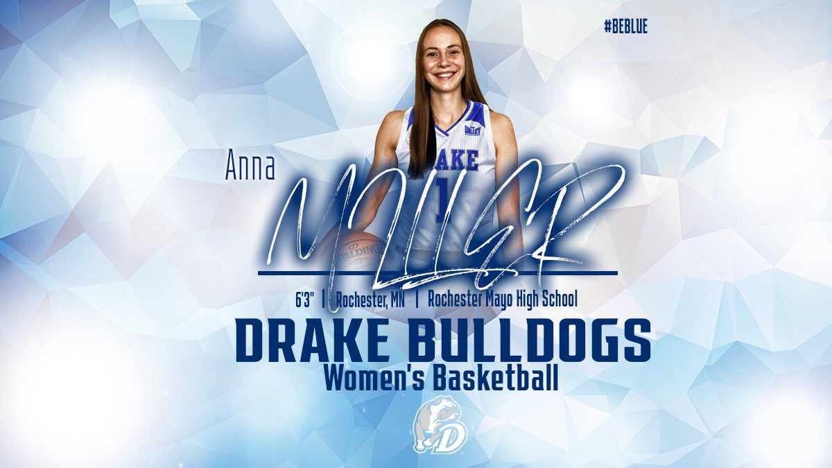 DrakeWBB's tweet image. New 🐶🚨
Anna Miller
Forward
Rochester Mayo High School
Rochester, MN
#BeBlue 💙