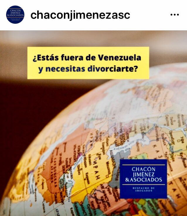 CivilDerecho's tweet photo. ¿Estas fuera de Venezuela y necesitas divorciarte?
Existe la posibilidad de hacerlo de forma completamente legal. 
Contáctanos al link que aparece en nuestra bio y te conseguimos la solución.  
#divorcio #derechodefamilia #despachodeabogados #somoschaconjimenez https://t.co/25IDvyZmB6