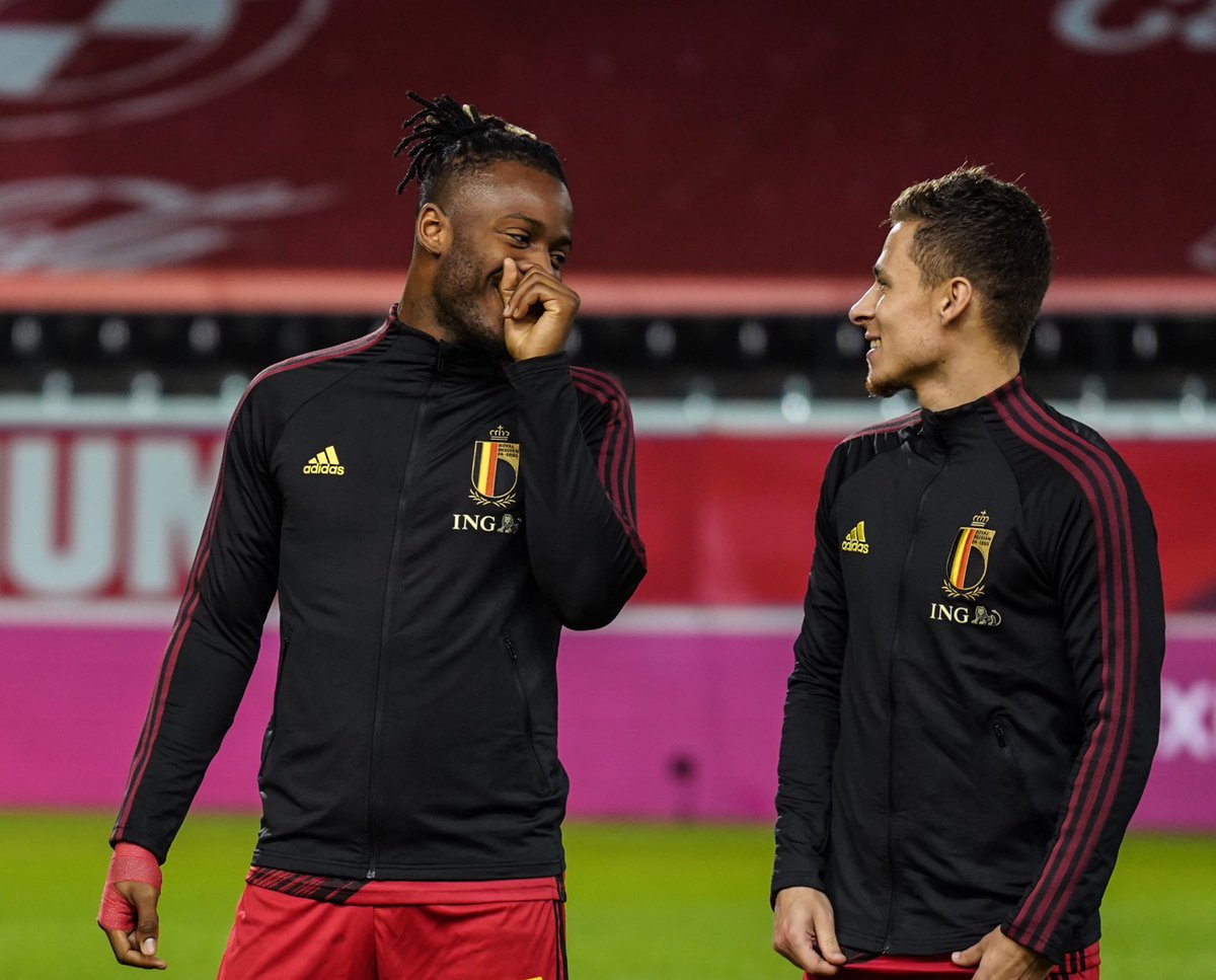 and then I heard them say I won't score again tonight... 👀😂 <a href="/HazardThorgan8/">Thorgan Hazard</a> #andanothertwo #makethat21 🇧🇪