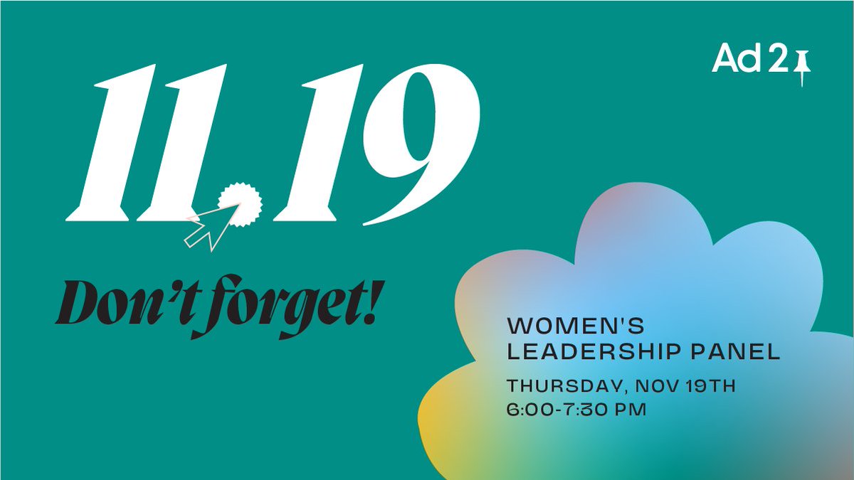Ad2MN's tweet photo. Our 2020 Women's Leadership Panel is next Thursday, 11/19! Do you have your tickets yet? 

Pop over to our event page to pick up tickets, learn more about this year’s theme, Difficult Conversations, and our fantastic Speakers: https://t.co/bamTcMgXBa 📌 https://t.co/KljpzRAn4f