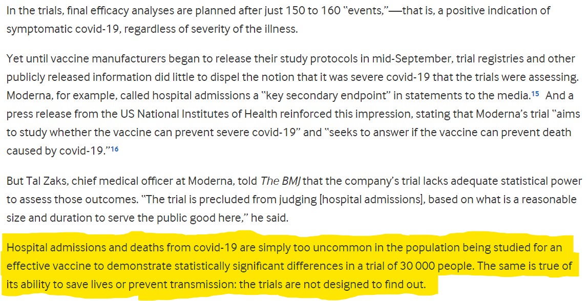 Link to the BMJ analysis:  https://www.bmj.com/content/371/bmj.m4037Shocking screenshot excerpts follow below:2/n