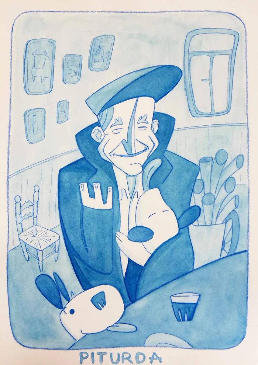 Piturdajaen's tweet photo. Compartimos la ilustración que nos mandan desde la Escuela de Arte José de la alumna de segundo ciclo, Macarena Castillo Párraga.  Enhorabuena y muchas gracias. 😍 #ilustracion #arte #cultura #creatividad #jaen #piturda https://t.co/vbtSN69XOW