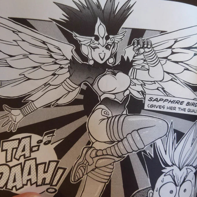 Shadow Lady's special costumes are so cuuuttteee 