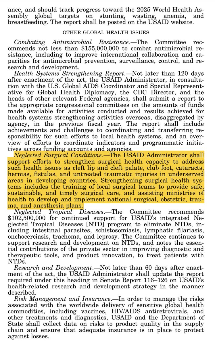 JaymieClaire's tweet photo. Just in: ⁦#USSFOPS ⁦@USAID⁩ appropriations to include #NSDs, #globalsurgery #HSS, #NSOAPS, #NSOTA for 2021. Kudos to ⁦⁦@MichaelNebeker⁩ ⁦@LismoreNebeker⁩ for the tireless work! ⁦⁦Thanks ⁦@theG4Alliance⁩ for the support #globalhealth #UHC https://t.co/mzvgqeoog7
