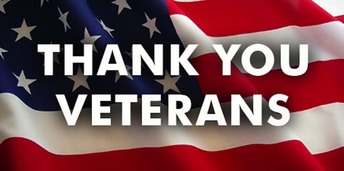 christkitchen_'s tweet photo. Happy Veterans Day to our soldiers, both past and present. We don't know you all, but we own you all. Thank you for your service and sacrifice.  We are grateful. https://t.co/9bHt06GXd2