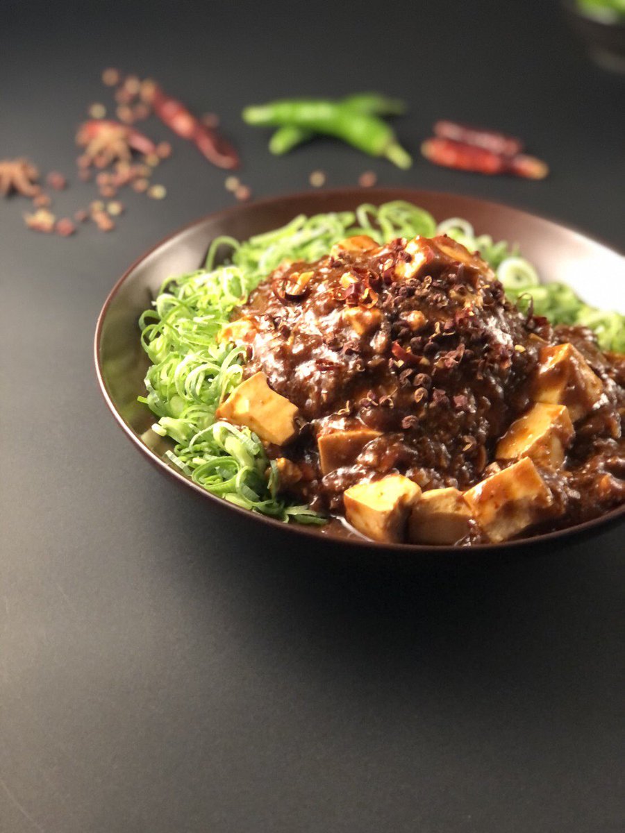 NextFoodService's tweet photo. ガリガリ山椒の九条麻婆豆腐
#九条ねぎ
#NextFoodService https://t.co/j9R0Z6pHpL