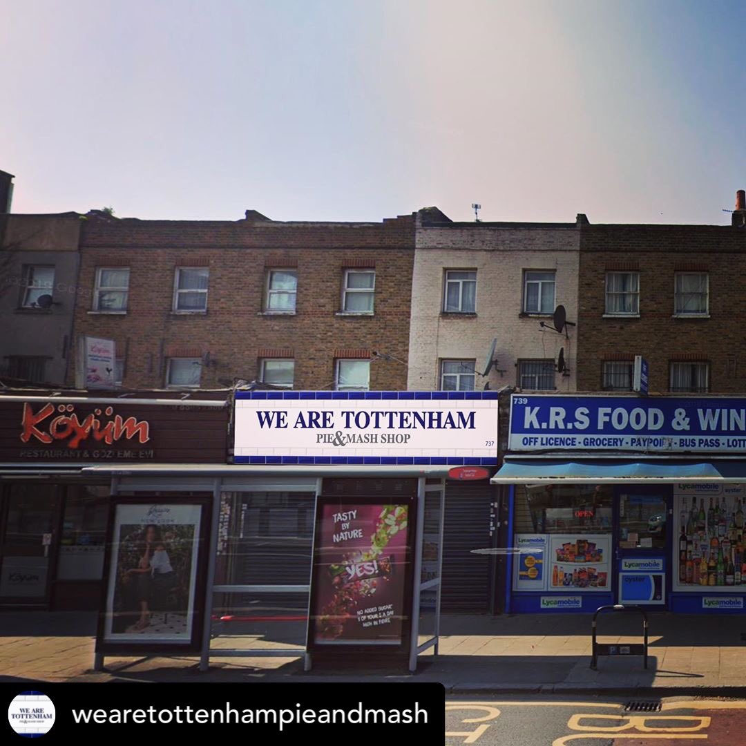 Tottenham’s very own Pie &amp; Mash shop? 

Sign us up!! 

A big welcome to @tottypiemash opening in January on the High Road!