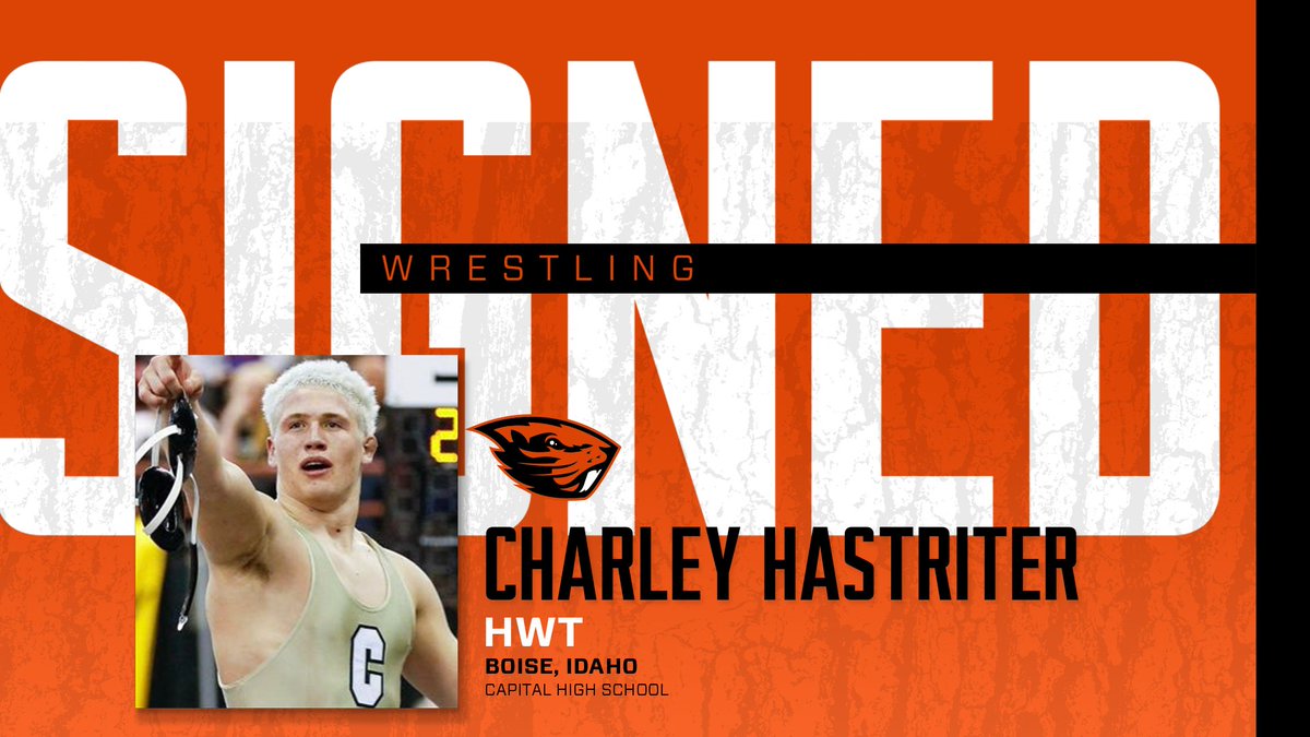 🔶⬛ HAMMER TIME ⬛🔶

Bosie, Idaho's finest is headed to the Best College Town in the Pac-12! Welcome to Beaver Nation, Charley Hastriter!

#GoBeavs #BeaverNation