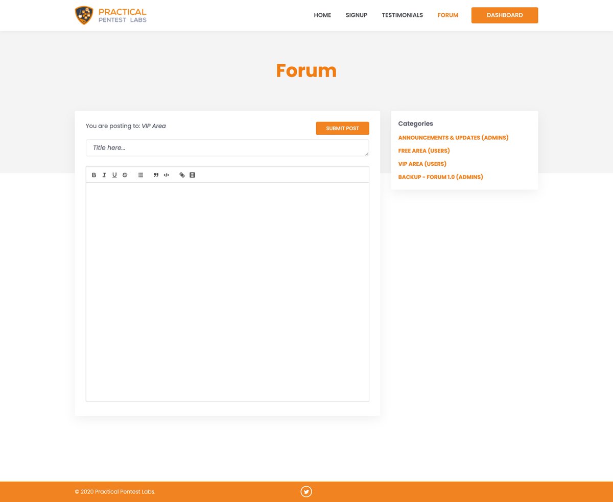Practical Pentest Labs tweet media