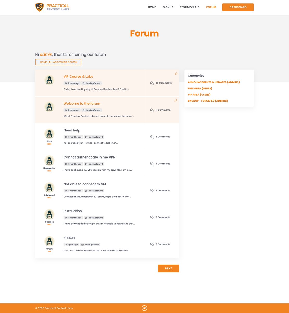 Practical Pentest Labs tweet media