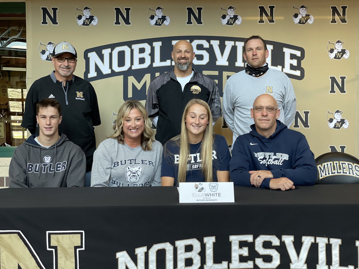 MillerSoftball's tweet photo. Congrats @ellawhite28 on your continuation of your athletic and academic career at @ButlerSoftball @MillerNationAD #millerproud https://t.co/YPD9dPrRNY