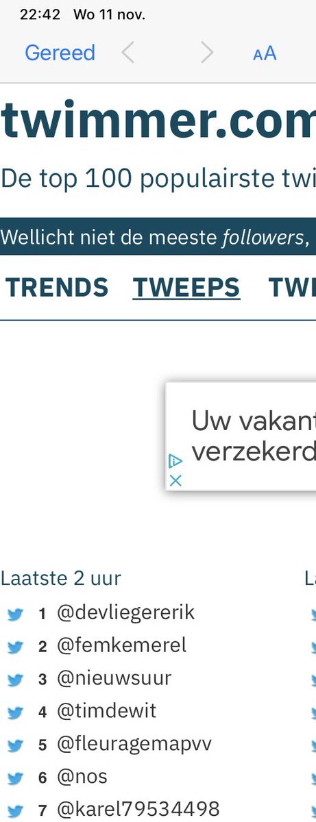 Merci lieve volgers.  Dear <a href="/jack/">jack</a> <a href="/twitter/">Twitter</a> and @twittersupport.  Get @ewdevlieger back please