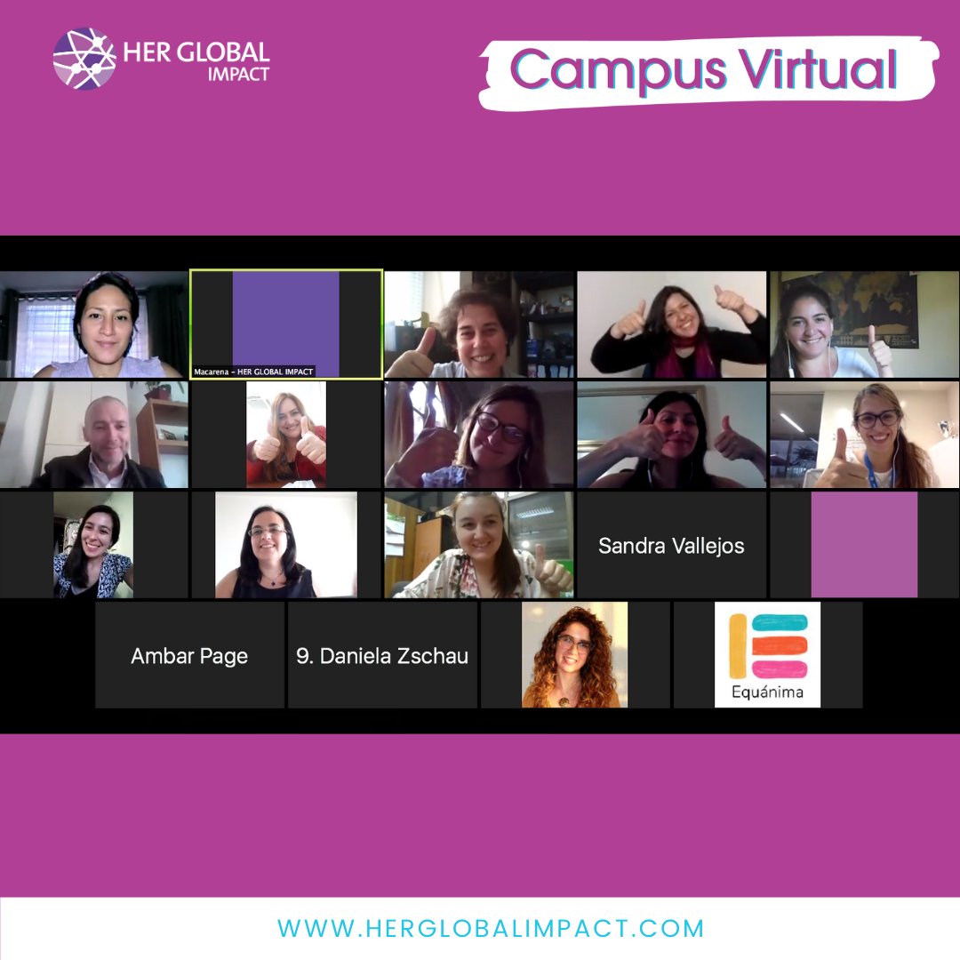 Herglobalimpact's tweet image. Nuestra #SpeedClass de hoy estuvo en llamas junto a nuestro speaker 🔥 Nos aconsejó, guió y abrió nuestra mente para seguir creciendo dentro y fuera de escenarios inciertos 💪🏼
⚡ Postula en herglobalimpact.com
#HERGLOBALIMPACT #desafíos #crisis #soluciones #paradigmas