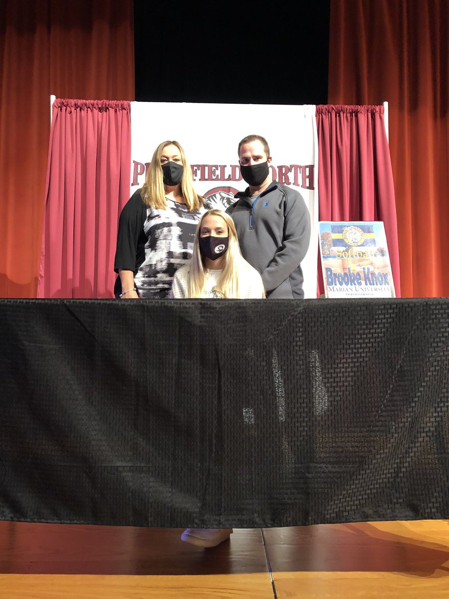 PNHSAD's tweet photo. Congratulations to Brooke Knox on her National Letter of Intent signing to play softball at Marian University!  We are proud of you. https://t.co/7Me94L8O51