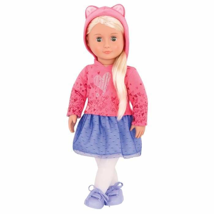 OurGenWorld's tweet photo. Guacyra thinks her hoodie is purr-fect, and with these perky cat's ears and red hearts, she hopes you'll agree!
https://t.co/nNIIeNBoB2
#guacyra #elizabethann #catsears #purrfect #winteroutfit #18inchdoll #ourgeneration #OGWorld https://t.co/eRIqrielBF