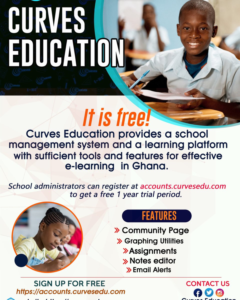 CurvesEducation's tweet photo. School will resume alright, but how do you want to manage your school when it does? IT integration is the way to go. 

Register your school with us via https://t.co/BjwH5gtehD today for a 1 year trial period at no cost
#Education #schoolsreopening #edtech #onlinelearning https://t.co/AH1dklp4bM