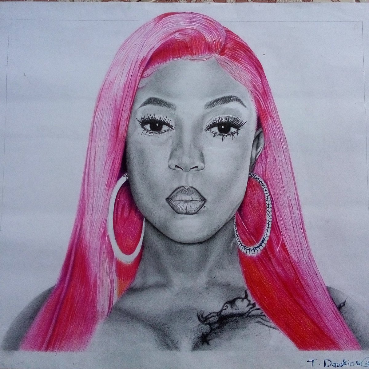 tev_art's tweet photo. Media Update... @spiceofficial #spicegang #tevin_art #tev_art #art #draw #drawing https://t.co/YF0IyXwZ6k