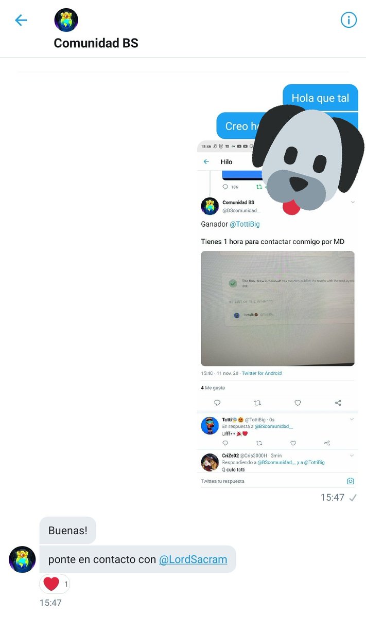 im_not_totti's tweet photo. Quiero agradecer muchísimo a @BScomunidad__ y @LordSacram por el pedazo de sorteo que han hecho y el cual, afortunadamente fui ganador, todo hecho de una manera muy justa, ¡unos grandes! y sinceramente que hacen mucho de su parte para hacer feliz a la comunidad. ❤️🎉🎉🎉🎉🎉❤️😊 https://t.co/efoPLHur5d
