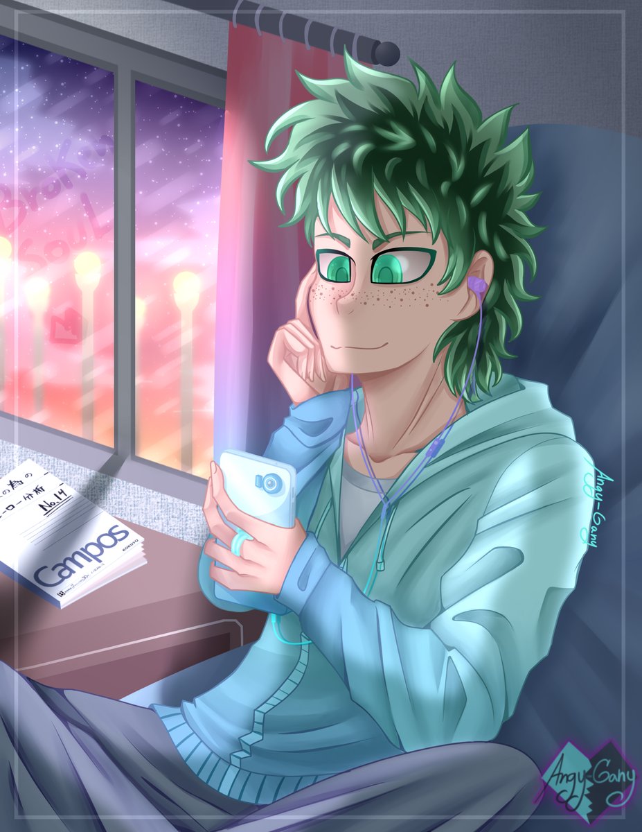 AngyGany17's tweet photo. ❅ tranquility time ⛤
#digitalart #lifeisfun #tranqulidad #calma #celular #bekunohero #Lovely
#myheroacademi #anime #manga #bnh #lightintheshadow #animeart #Draw #digitalDraw #deku
#izukumidoriya #husbado #fansdebokunohero #izuku #midoriya #ilustracion #pensativo https://t.co/DkLXoLTpsq