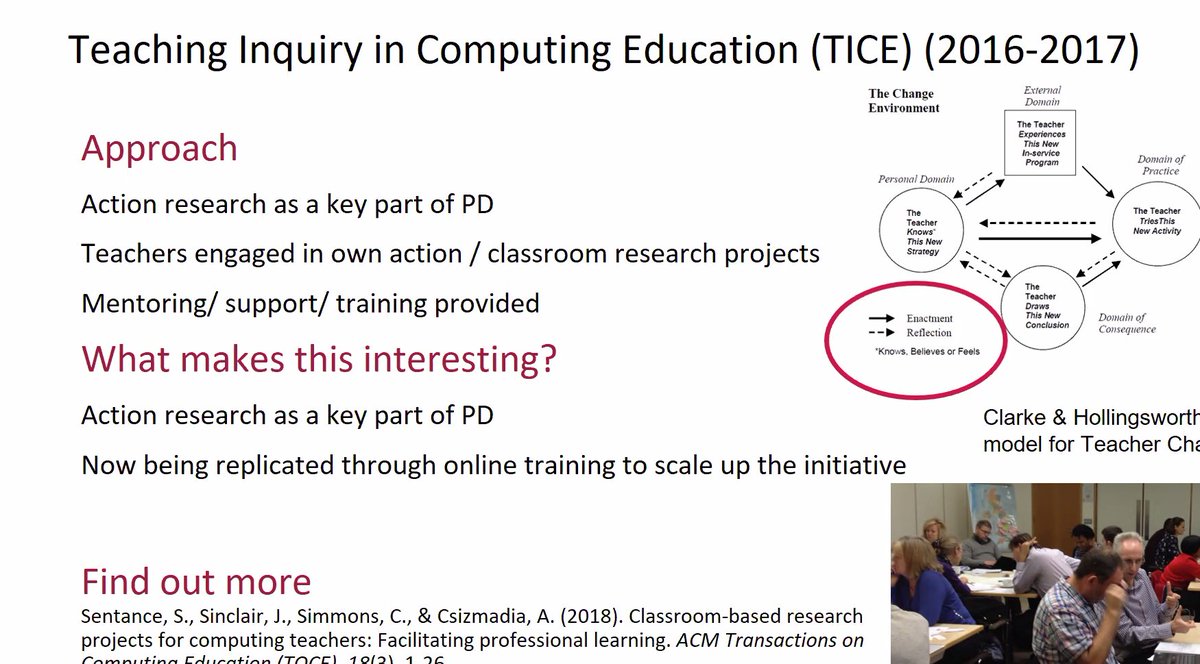 janewaite's tweet photo. #CSEdGradConf @suesentance TICE project!! @WeAreComputing school led model https://t.co/quCpozDI4q All online resources free and research informed @CompAtSch network https://t.co/7bvdUCmWKI https://t.co/Lih5shr3xV