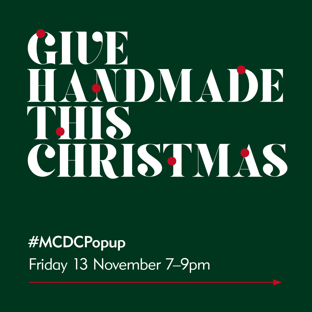 ManchesterCraft's tweet photo. #MCDCpopup goes live at 7pm until 9pm TONIGHT Fri 13 Nov. To buy work simply follow the hashtag on Instagram and DM makers to purchase anything you like the look of! This is a great chance to #ShopSmall, support creatives and #GiveHandmade this Christmas. https://t.co/eVmrOb0Lm5 https://t.co/W3BRY5WQWQ