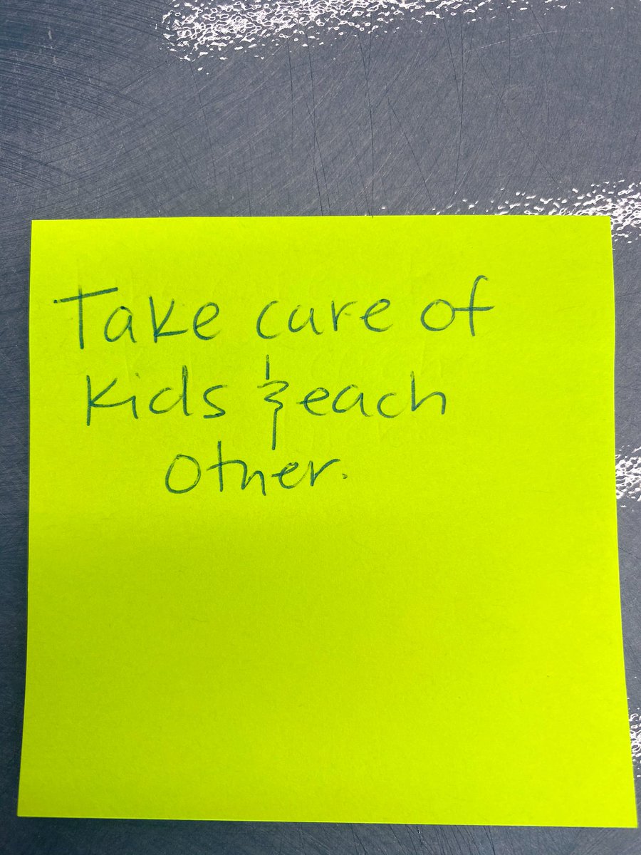 sdspaulding's tweet photo. Six word summary of our 2020 goal for this year in education. https://t.co/4IiXaI7fLA