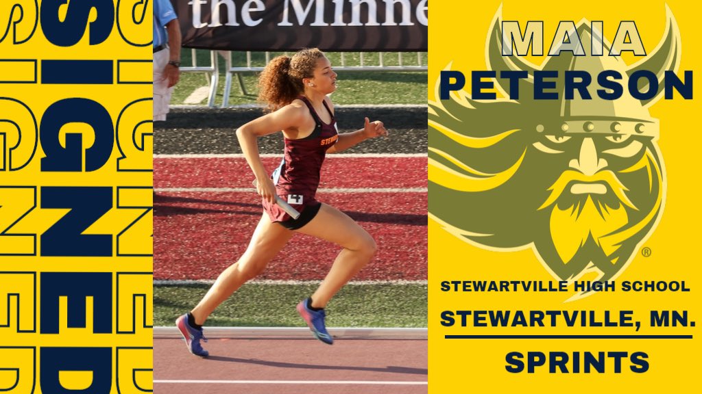 Please welcome <a href="/maiapeterson16/">MAIA!!!!</a> to the Augustana cross country and track &amp; field family! 

#BuildingChampions | #AugieNSD