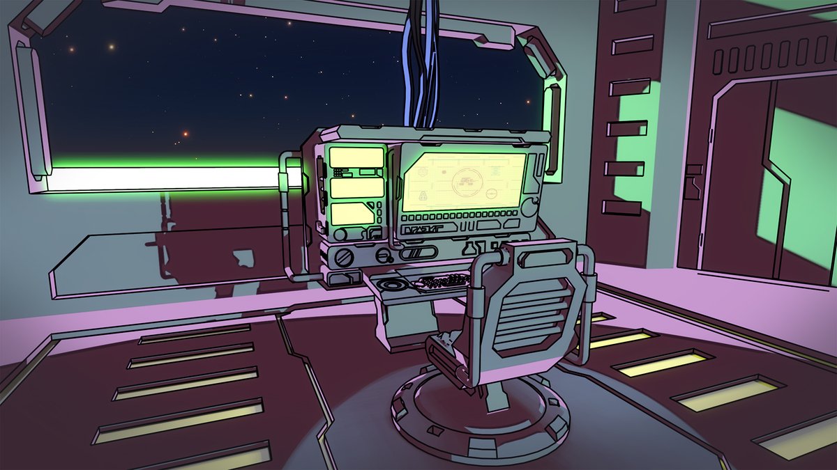 kouzanagi's tweet image. Command Desk 3 hours job modeling with awesome addon Gridmodeler 
@kushirosea
  and quick render with Comics Shader
#Gridmodeler #b3d #3dart #rendering#Comics Shader#npr