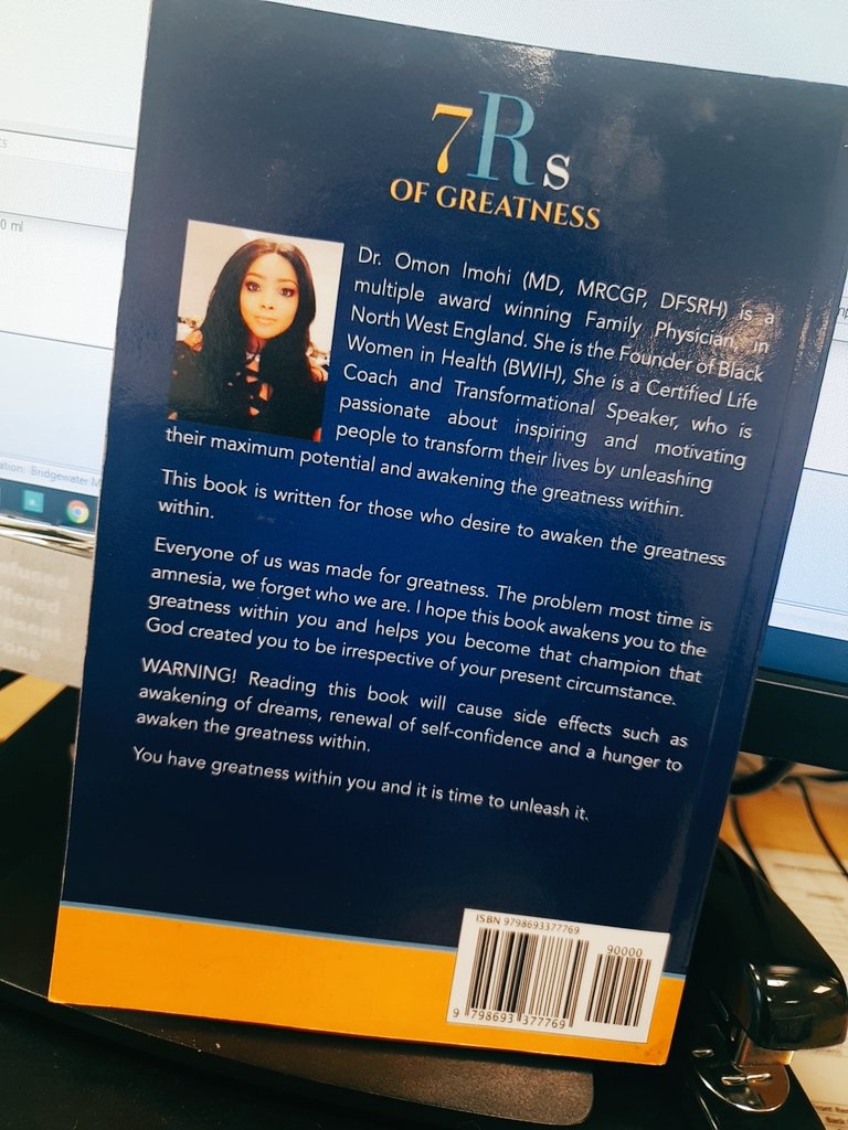 DrOmonImohi's tweet photo. π€£π€£π€£ Check our the Side effects of reading the #7Rs #7rsofgreatness #awakenthegreatnesswithin. I DARE YOU!!! #AmazonFinaleDays
#YouAreEnough #Amazing
Link to get your copy π
https://t.co/a3zcKfSyFj https://t.co/DCAabI6PtX