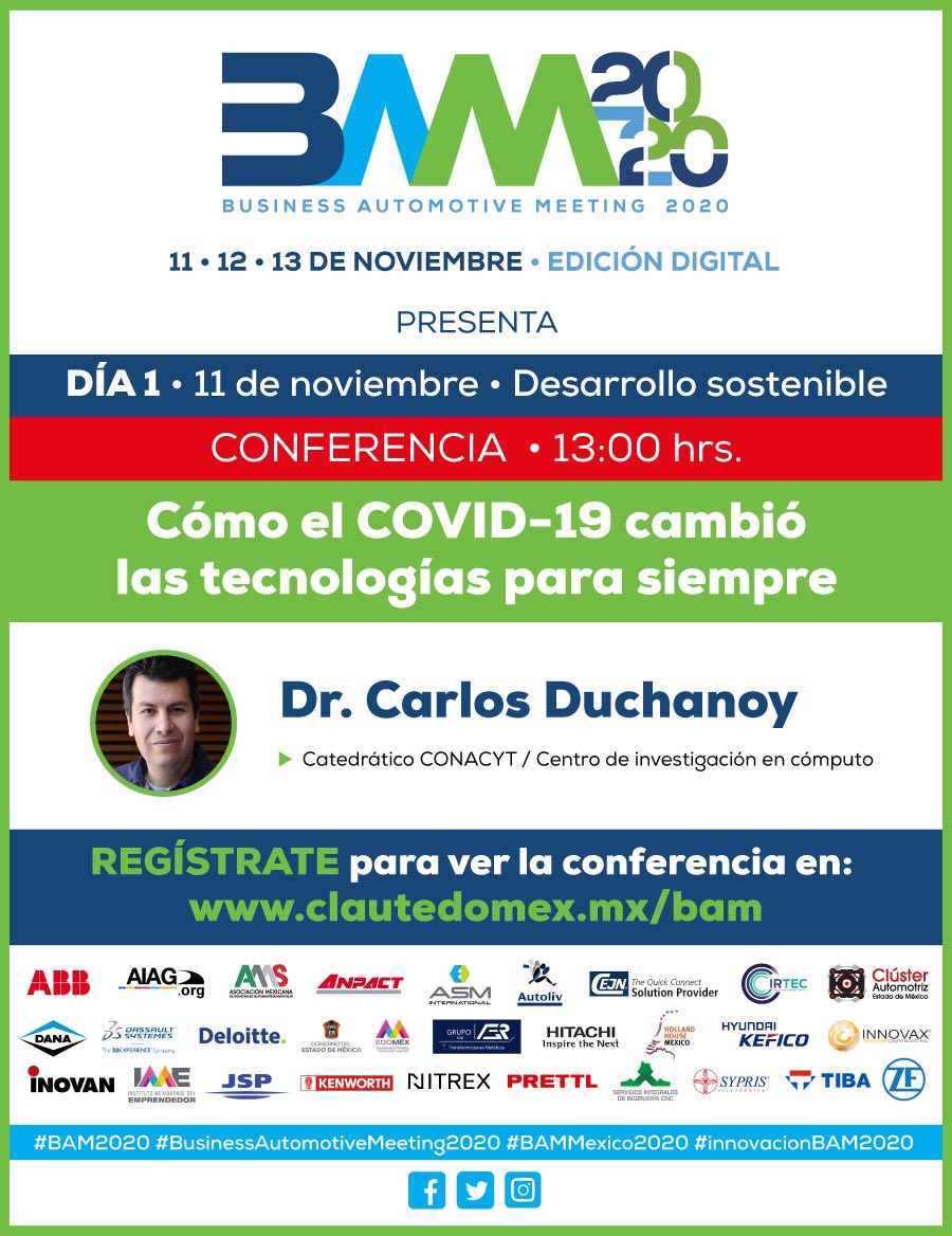 EventosCluster's tweet photo. #ENVIVO
CARLOS DUCHANOY
participa en los foros de discusión e interactúa con empresas y ponentes.
https://t.co/dY7y0xP8q5.
.
.
.
#industriaautomotriz #sectorautomotor #innovacion #bammexico #negociosautomotrices #edomex #business #sectorautomotriz #megociosonline #ingeniero https://t.co/QO5xLS8Z13