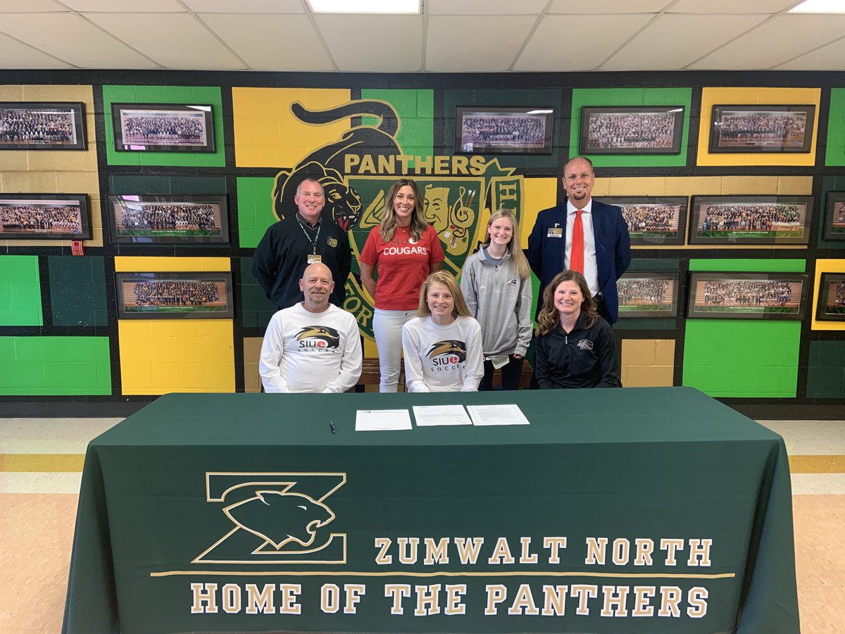 FZNactivities's tweet photo. Congratulations the Kayley Judy on signing with SIUE! Kayley will play soccer for the Cougars. ⁦@FZNsoccer⁩ https://t.co/NuLNCWIqYZ