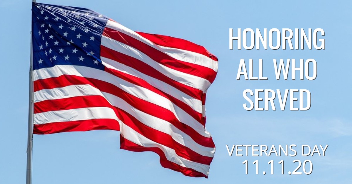 Happy Veterans Day from all of us at Triple Threatt. We are thankful for the service of all active and retired service members.