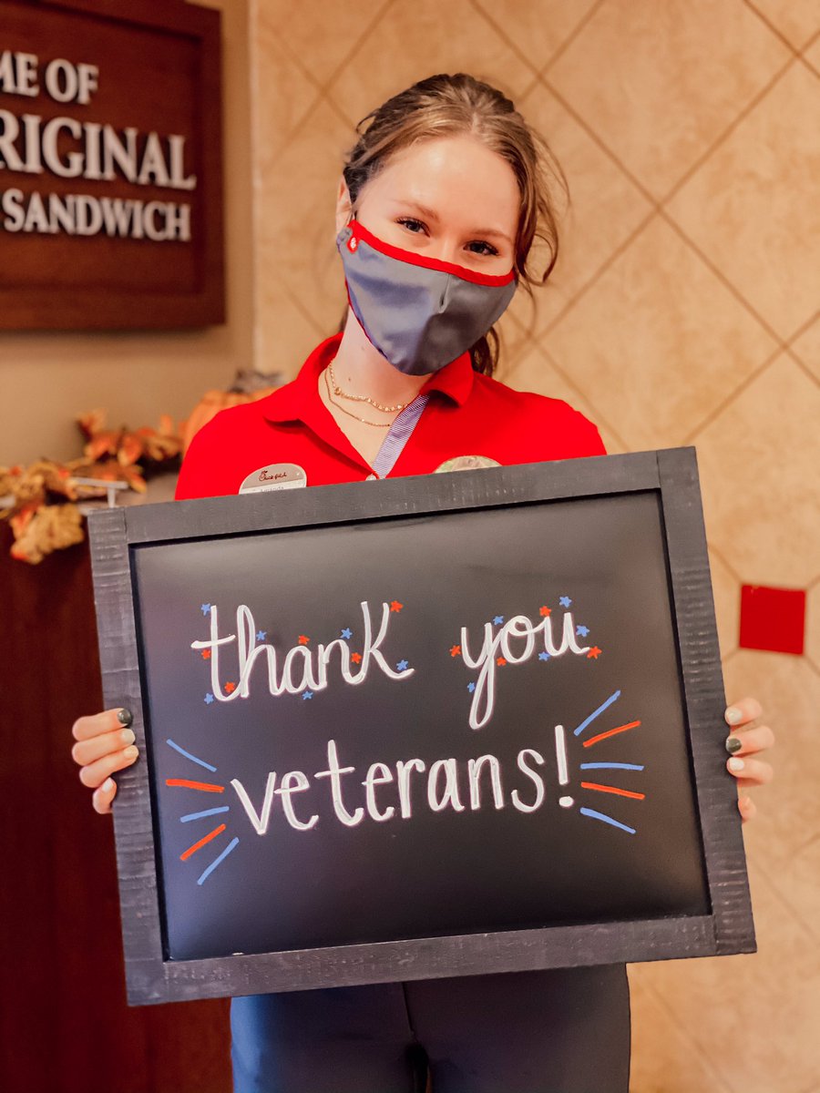 AbingdonCFA's tweet photo. With respect, honor, and gratitude, thank you veterans for your service and sacrifices 🇺🇸❤️ #VeteransDay https://t.co/HSzuroTstm