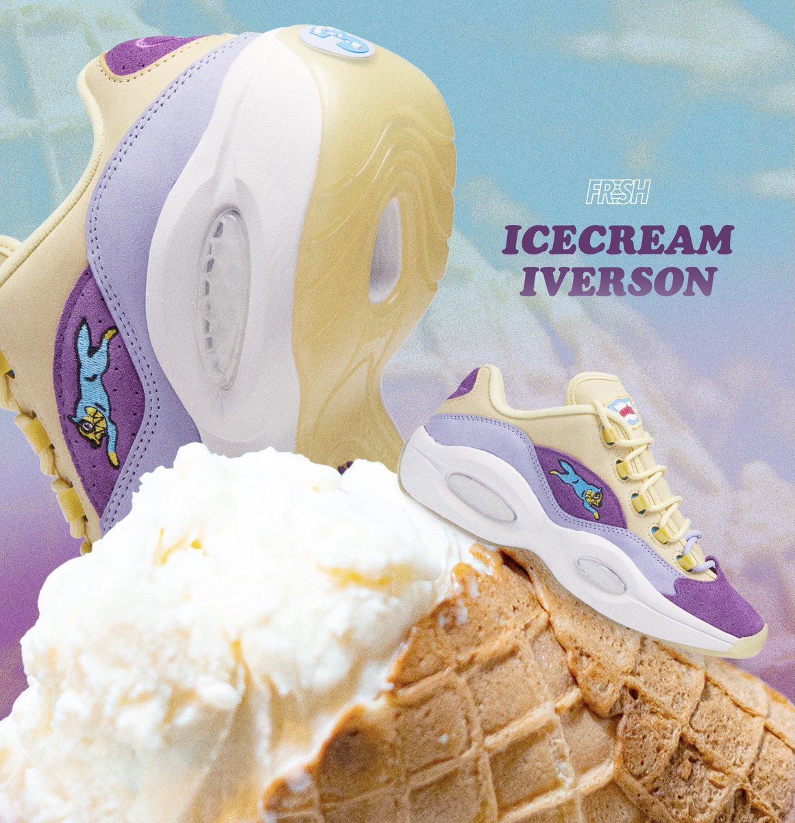 FreshRagsFL's tweet photo. Release Reminder • Weather Permitting •
Tomorrow 11am FCFS
IceCream X Reebok Iverson Question Low
Available Mens 8-13 • Any Remaining Pairs will release at a random time Online
#reebok #bbcicecream #questionlow #reebokxicecream https://t.co/hFXKsw7TEJ