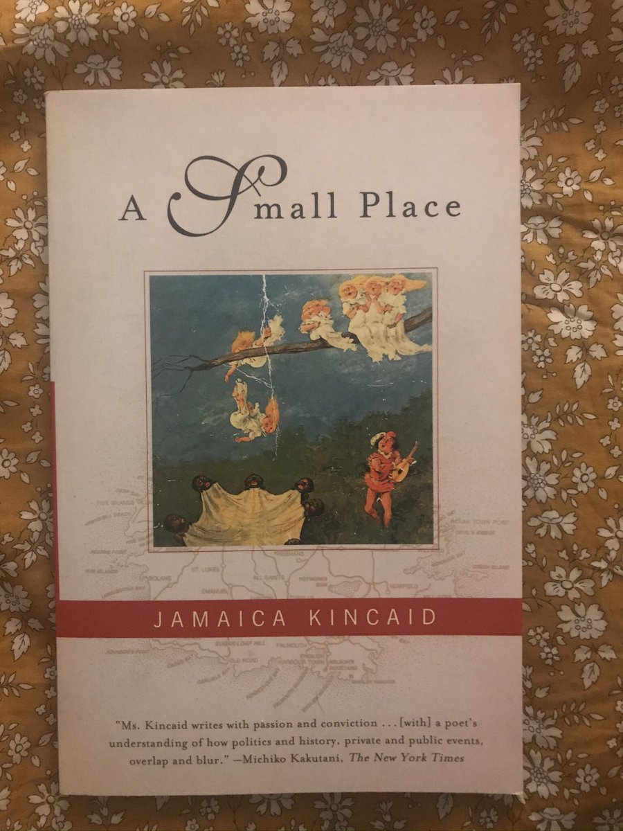 Majestic in its fury, this tiny memoir by Jamaica Kincaid is about her homeland, Antigua, about all the damage wrought by colonialism and tourism, lucid and lyrical and reads like a sharp blade slicing into your skull.