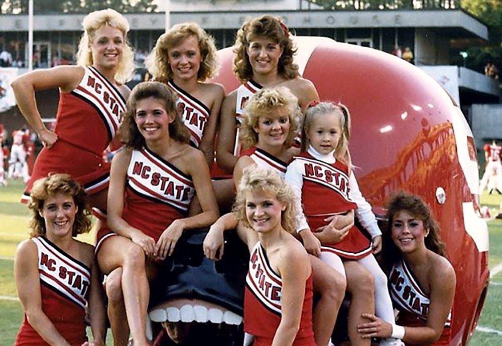 ncsucheer's tweet photo. 80s 🔴⚪️ #RedWhiteWeek https://t.co/o2emQ5G50U