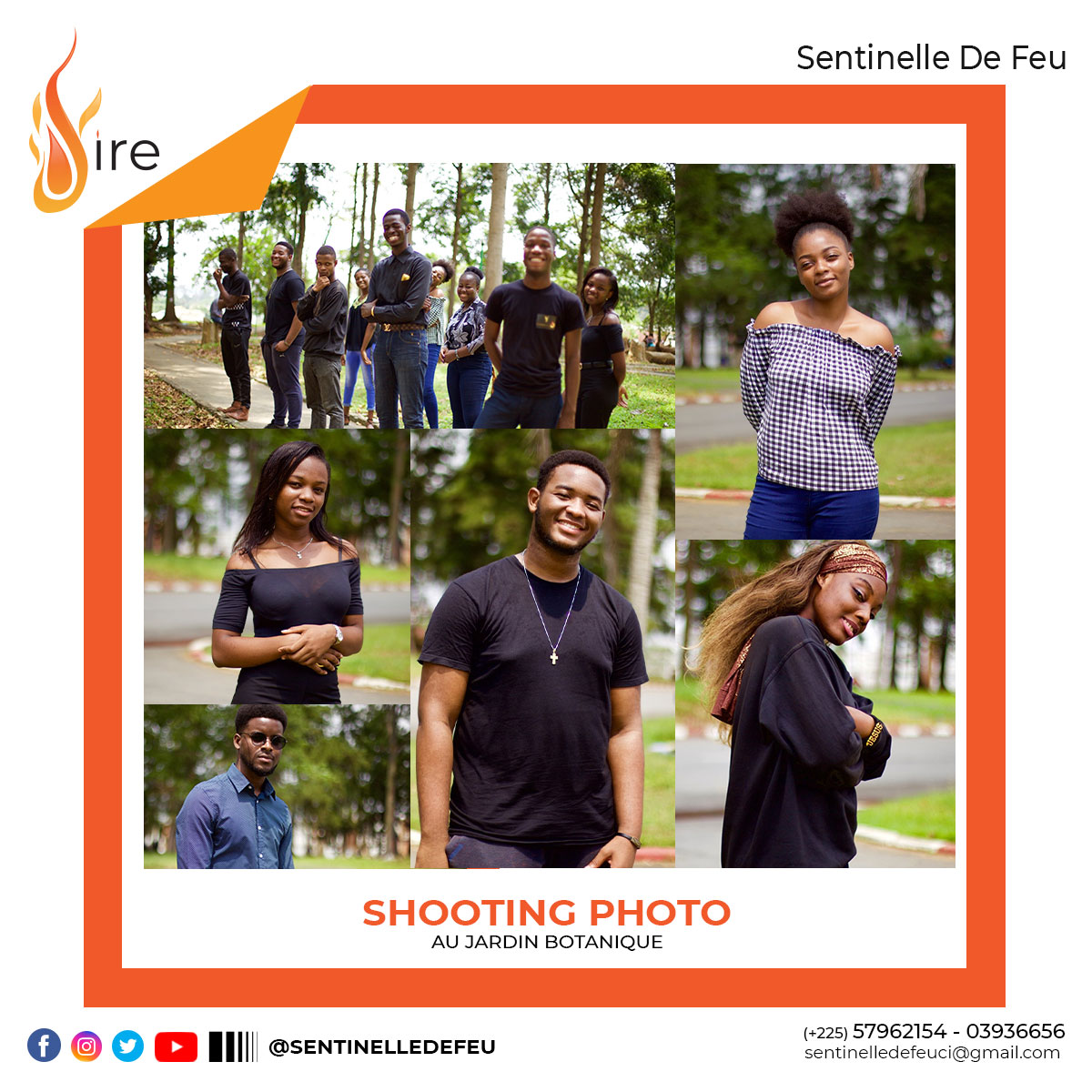SentinelledeFeu's tweet photo. Sentinelle de Feu c'est aussi du SOCIAL, du FUN et de la PRIERE ! 
Nous avons vécu des moments forts à l'Orphelinat d'Abobo, une communion fraternelle lors d'un Shooting photo et des moments intenses durant les programmes AU-DELA DU VOILE et REVIVAL https://t.co/7G8cPXuidU