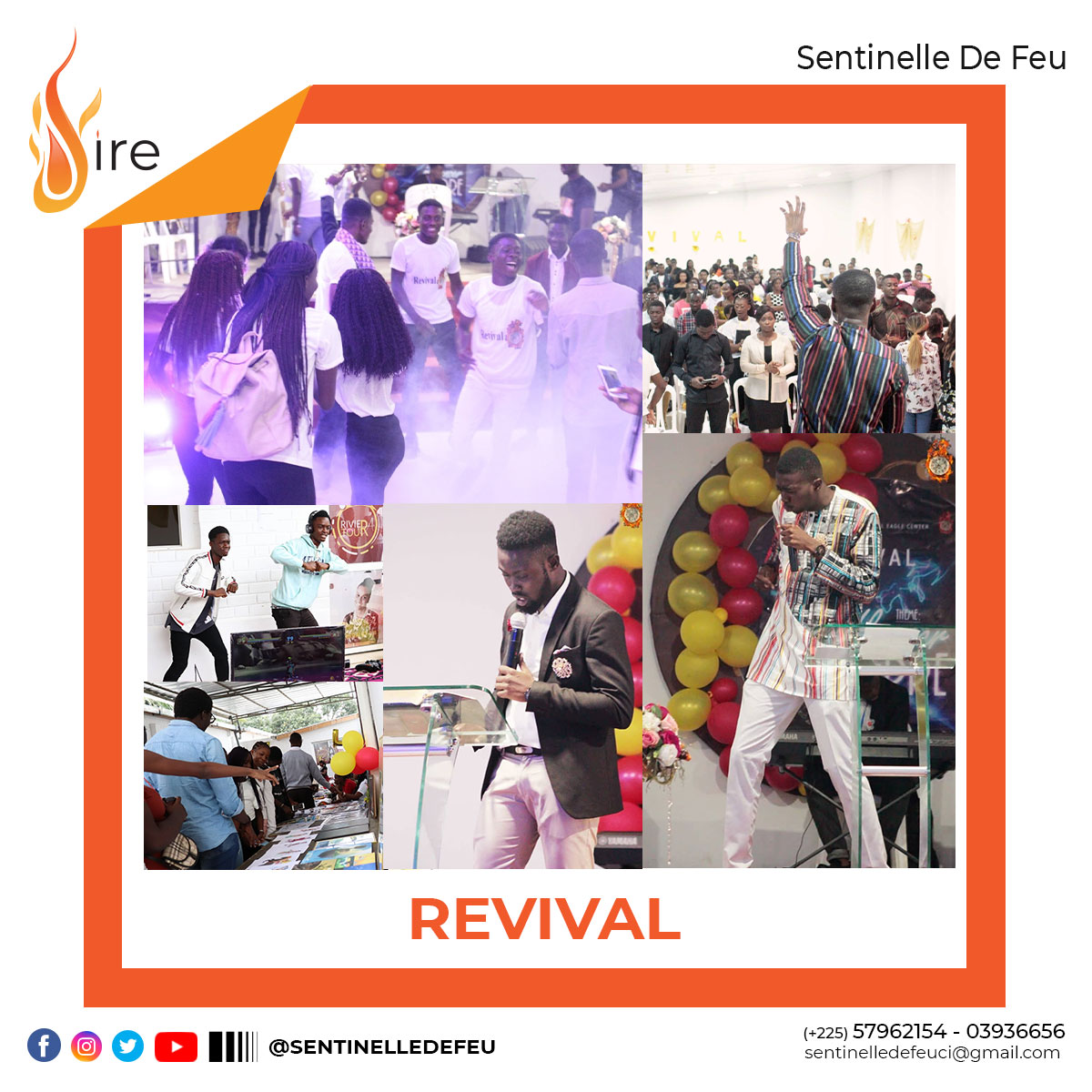 SentinelledeFeu's tweet photo. Sentinelle de Feu c'est aussi du SOCIAL, du FUN et de la PRIERE ! 
Nous avons vécu des moments forts à l'Orphelinat d'Abobo, une communion fraternelle lors d'un Shooting photo et des moments intenses durant les programmes AU-DELA DU VOILE et REVIVAL https://t.co/7G8cPXuidU