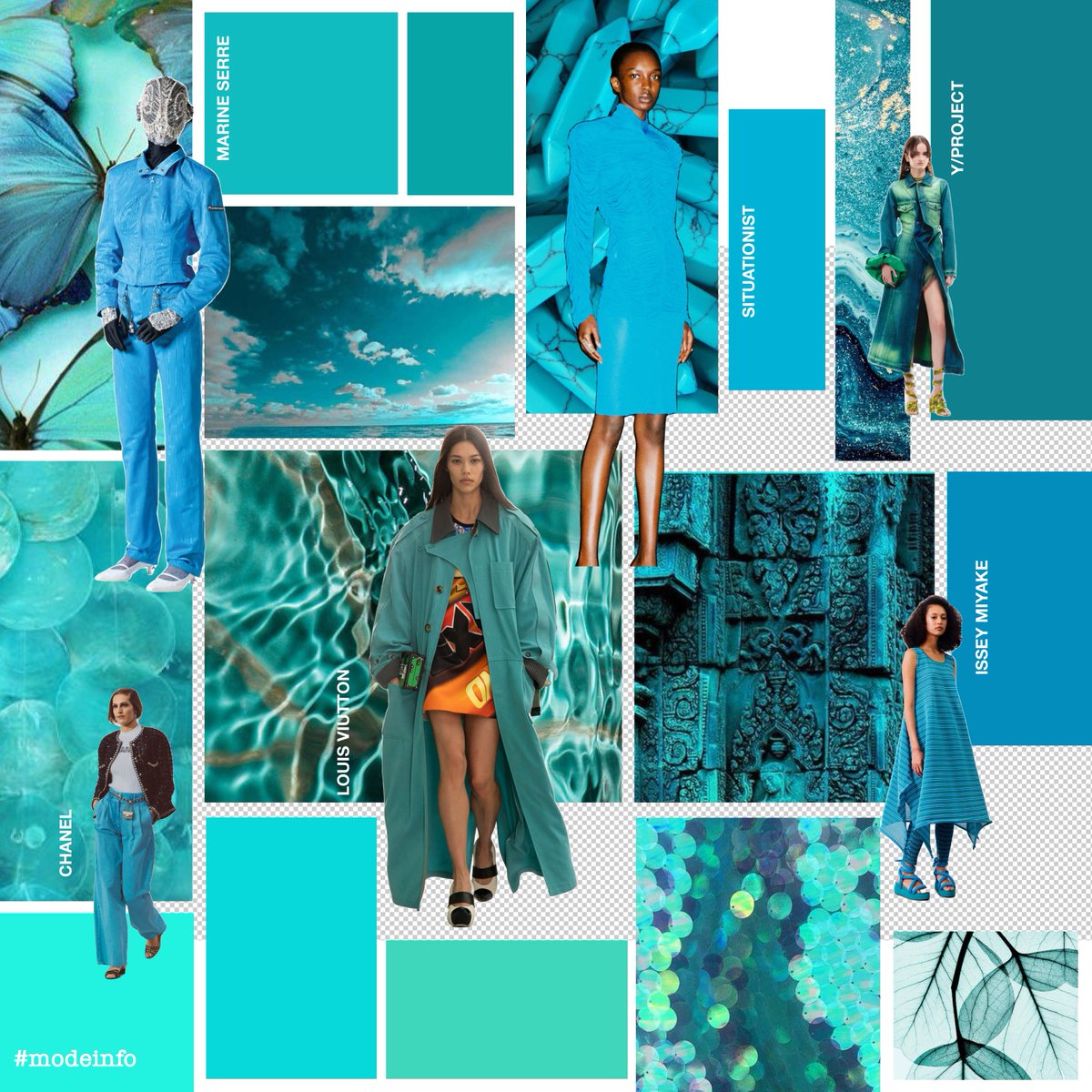 modeinfocom's tweet photo. MOODBOARD LOVE // Tender Turquoise

#turquoise
#fashionweek
#runwaytrends
#colourtrend https://t.co/838XhVOxuS