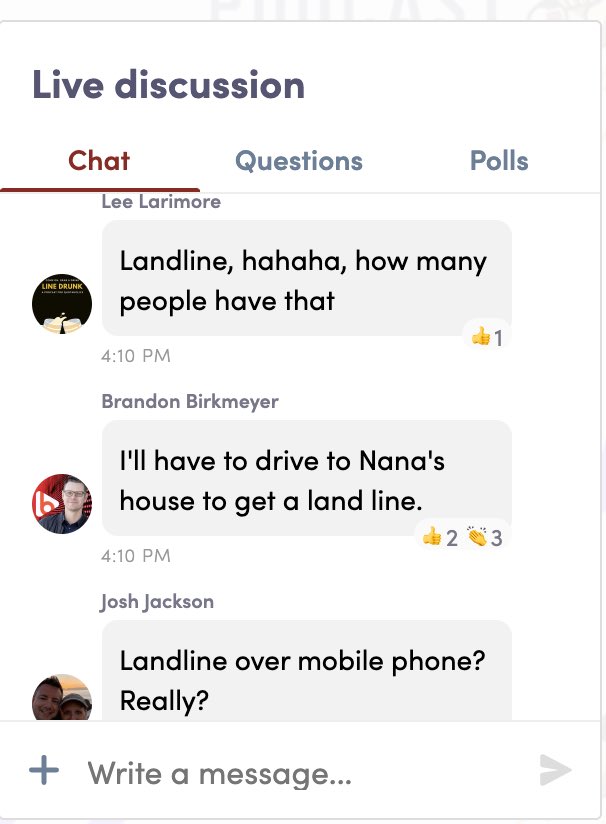 kara1to1's tweet photo. 1) our expressions tho😂 

2) hilarious comments when I said use a LANDLINE😂 for phoners

3) bonus camera comments (tech isn’t my strength)😀
 
[#PMvirtual panel on #interviewing with @Josh_Miely &amp; @JaridWatson &amp;  @notthatmoby , whose facial expressions are way better than mine] https://t.co/aBVWaXIZcO
