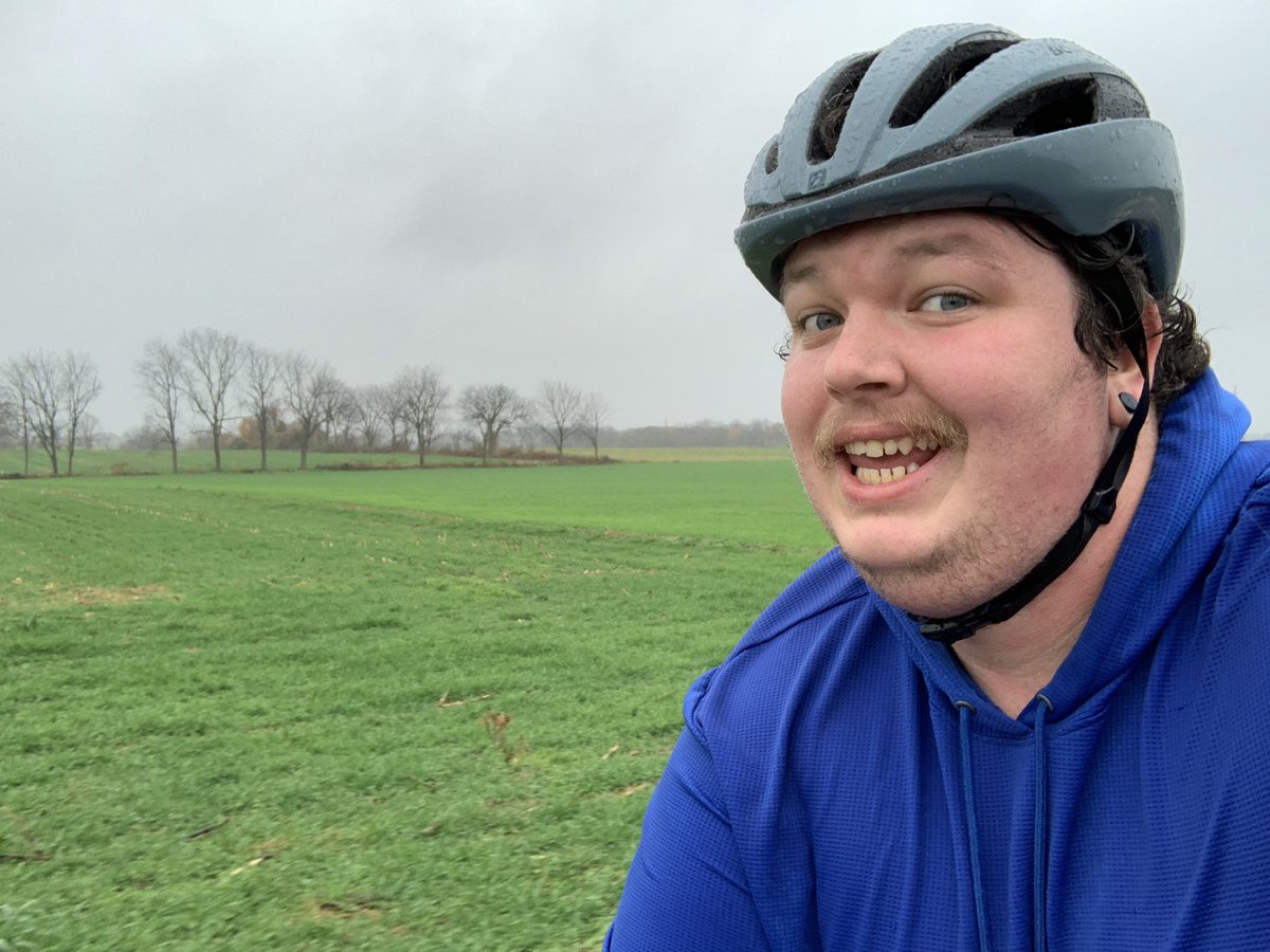 JKeglovics's tweet photo. Certainly a soggy 🌧🚲 #conga5k out there today. Ended up being in a few vehicles splash zone but well worth it. 🤪 @CongaHQ  #biking #rainyday #soaked #exercising https://t.co/Uqvz559P06